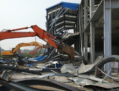 浦东厂房拆除
